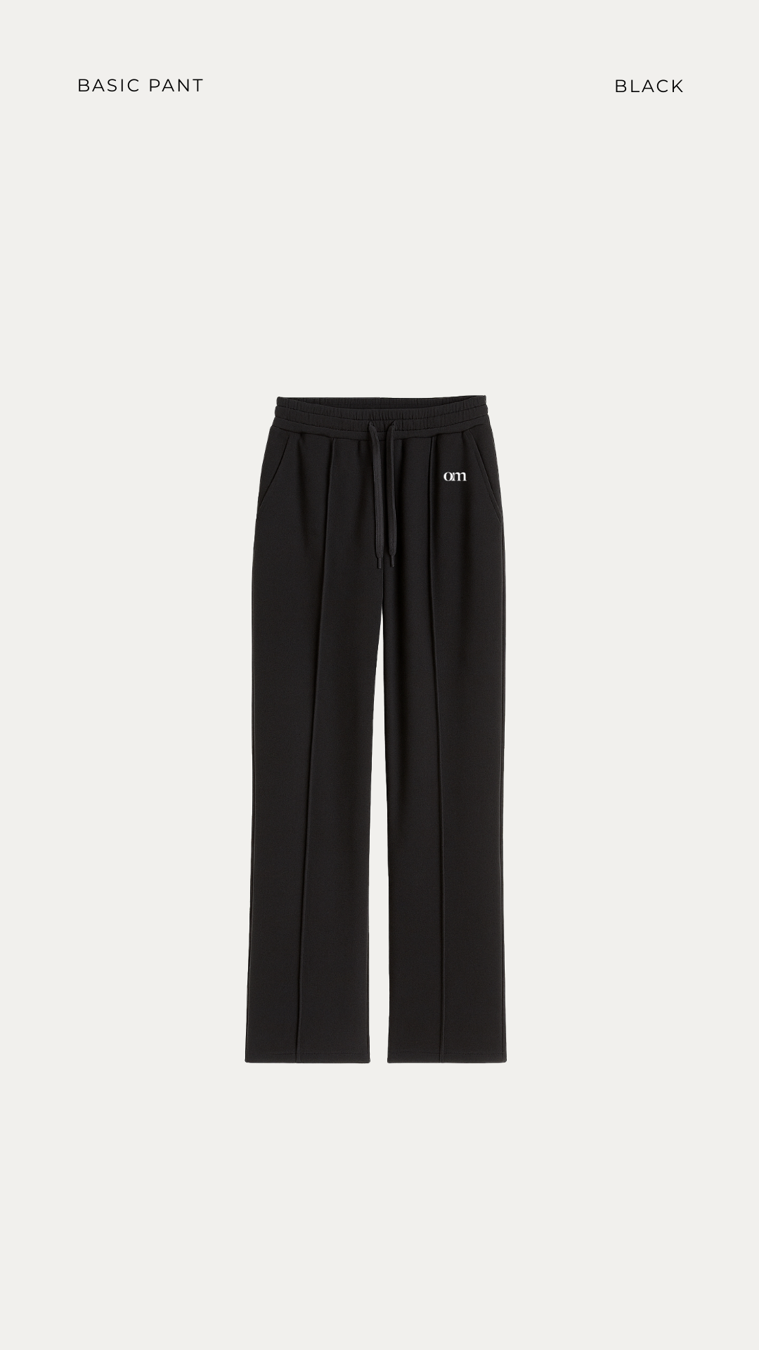 Basic Straight Leg Sweatpant