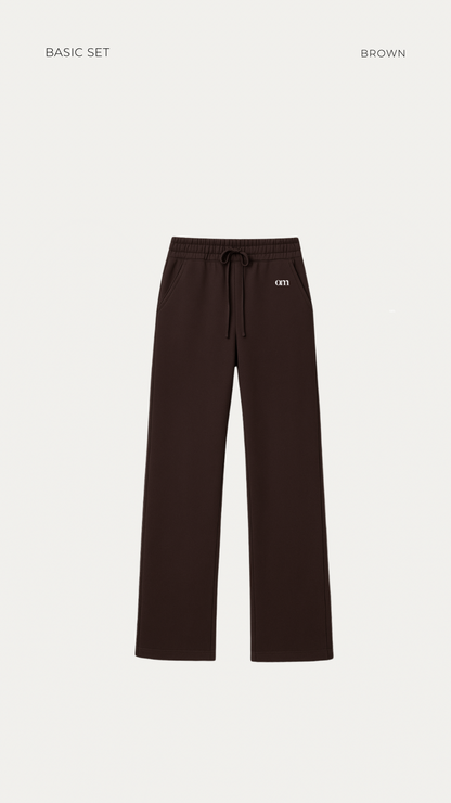 Basic Straight Leg Sweatpant