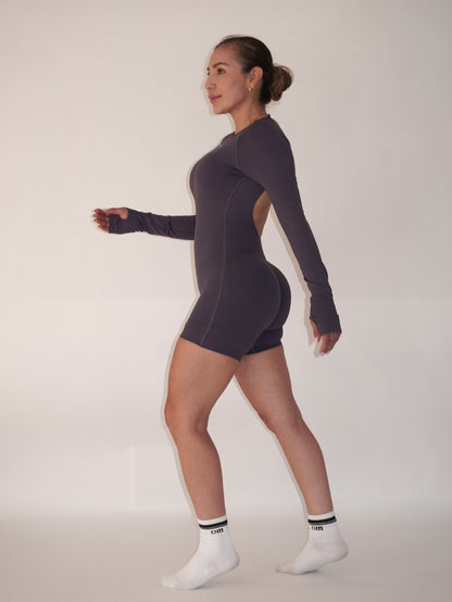Long Sleeve Core Romper