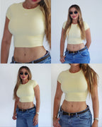 Cropped Basic Tee