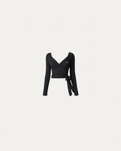 Soft Wrap Pilates Top