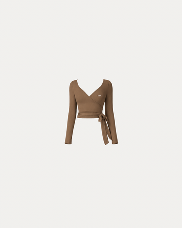 Soft Wrap Pilates Top