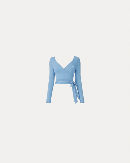 Soft Wrap Pilates Top